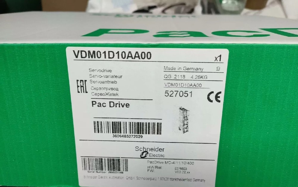 VDM01D10AA00 MC-4/11/10/400 New Schneider Servo drives IN STOK ship by UPS