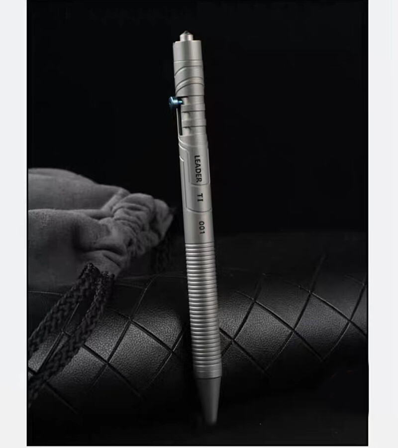 EDC Solid Titanium Alloy Ballpoint Rollerball Signature Bolt Outdoor TacticalPen
