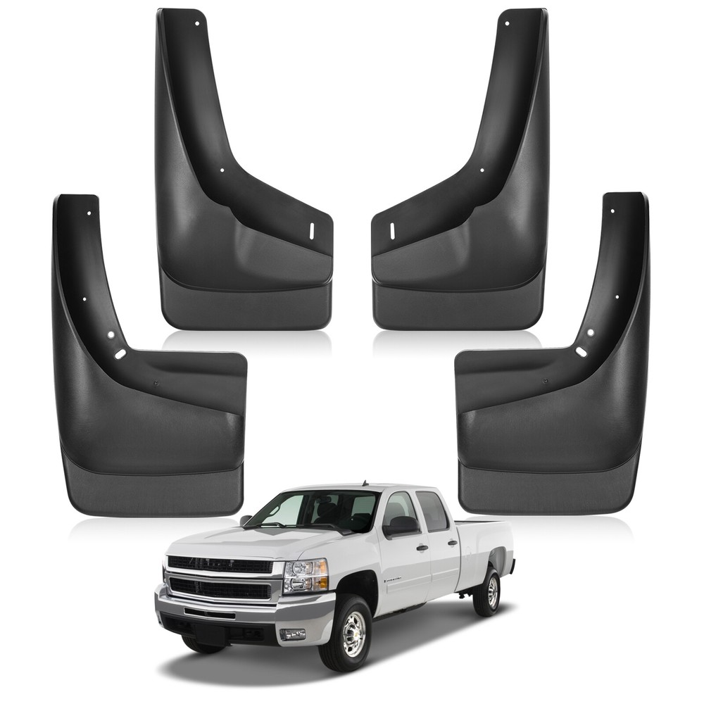 Front Rear Mud Guards For Chevy Avalanche Silverado Suburban GMC Sierra 12495822