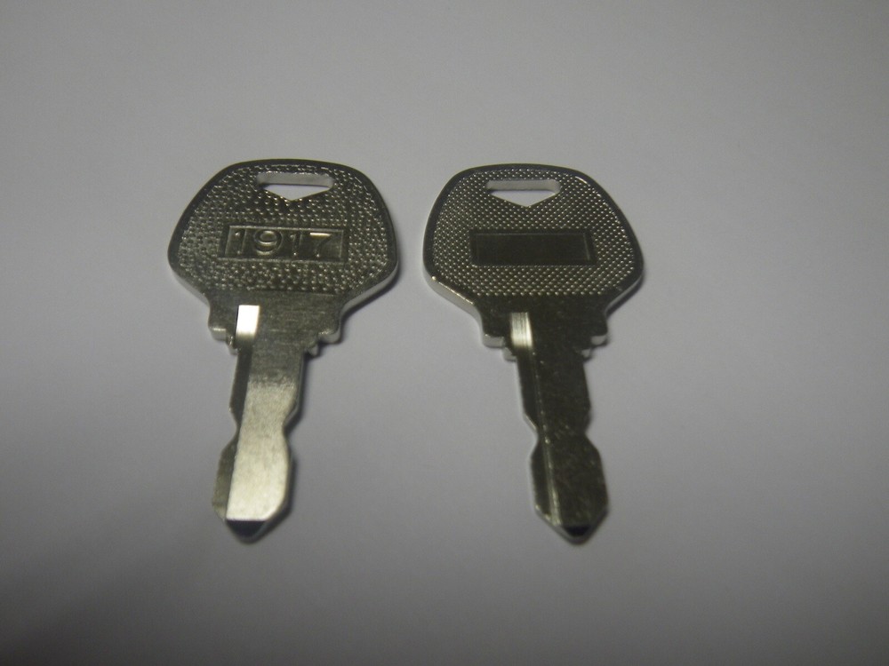 Harley Davidson Columbia Golf Cart 1982-2000 Ignition Key Set of 2 Replacement Keys