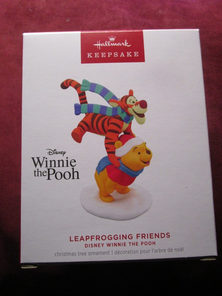 Disney Winnie the Pooh Leapfrogging Friends 2024 Hallmark Keepsake Ornament