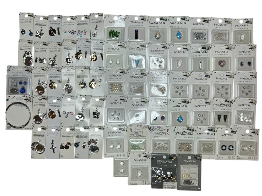 Create Your Own Style Charms & Beads w/ Swarovski Crystals - You Pick!