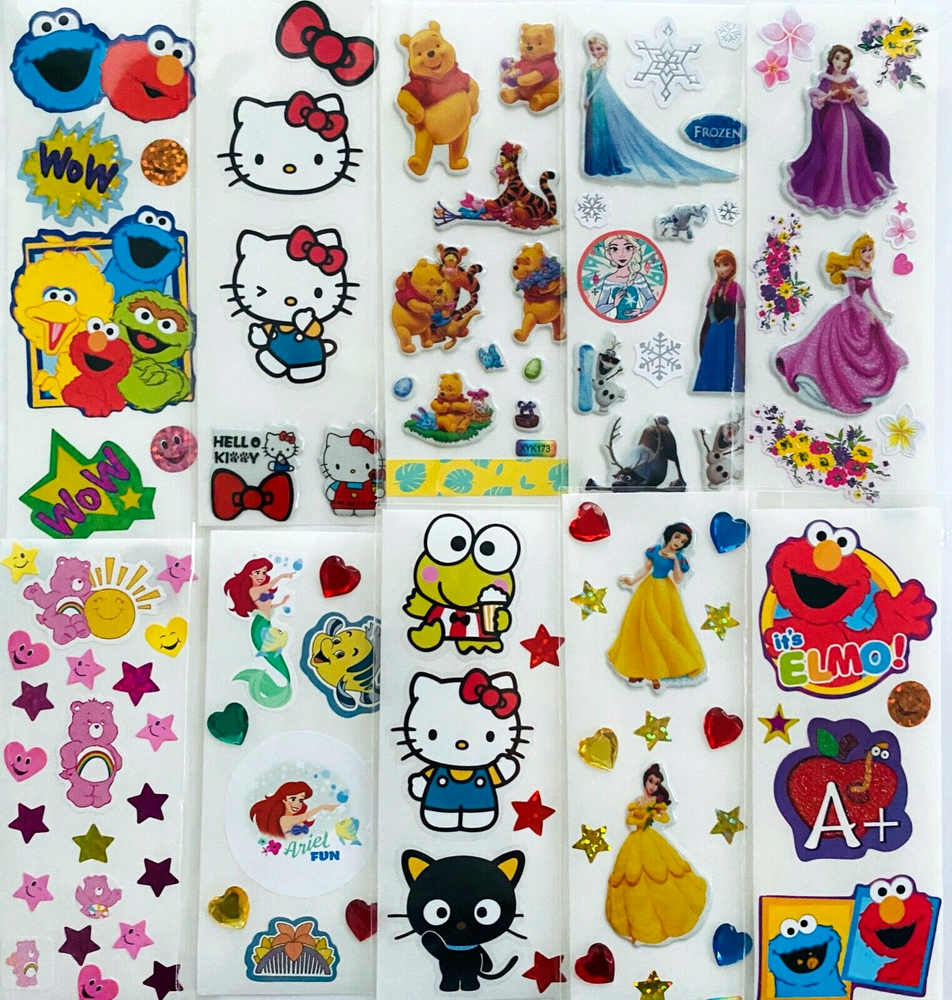 300 STICKERS Disney Sandylion american Greetings Happy Planner Journal Mx Themes