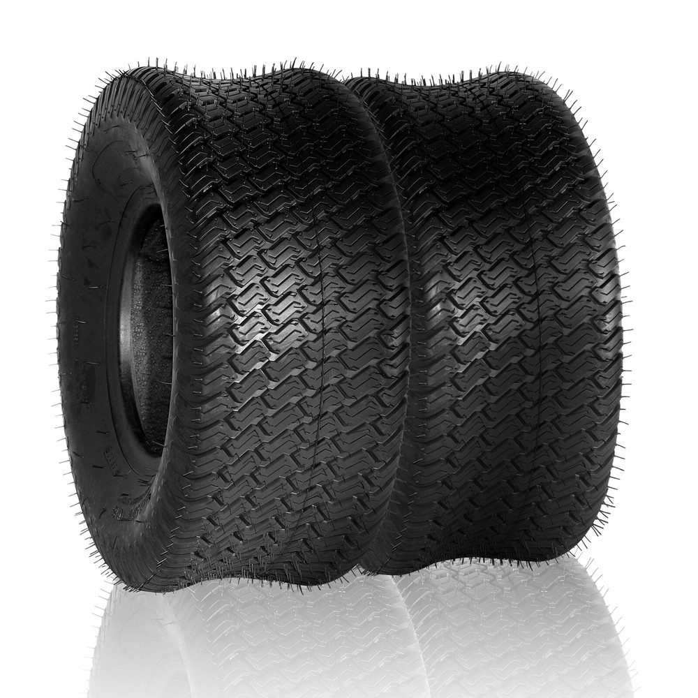 2pcs 18x7.50-8 Lawn Mower Garden Tractor Turf Tires 4 Ply 18x7.5-8 18x7.5x8