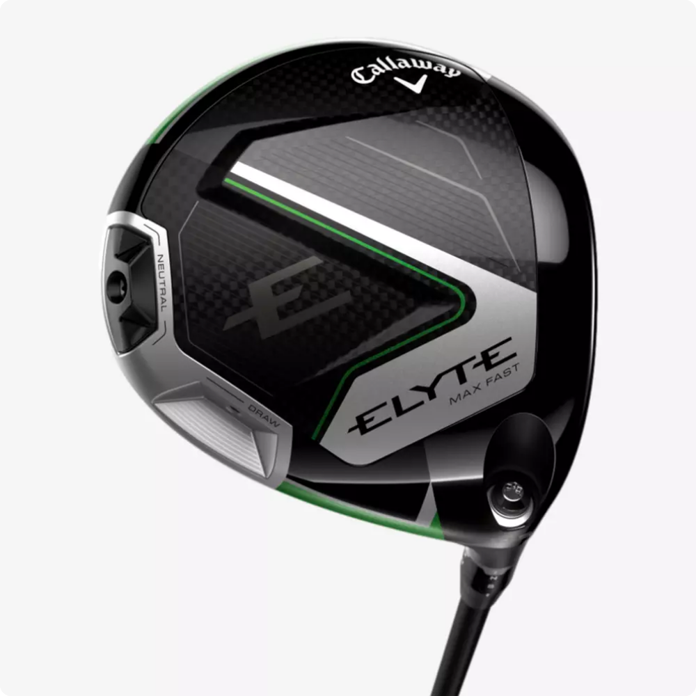 Callaway Women's Elyte Max Fast RH 10.5 Deg Driver Eldio White/Green 40 Graphite