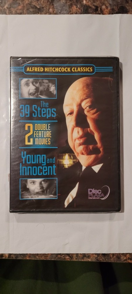 Alfred Hitchcock Classics 39 Steps & Young and Innocent (DVD) free ship