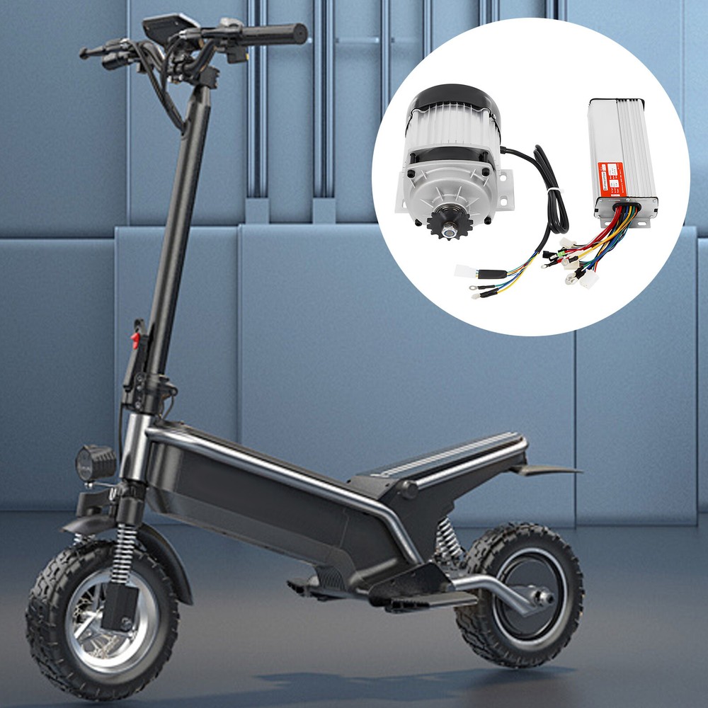 48V 750W Brushless Motor for Electric Scooters Go Karts ATV Gear Reduction