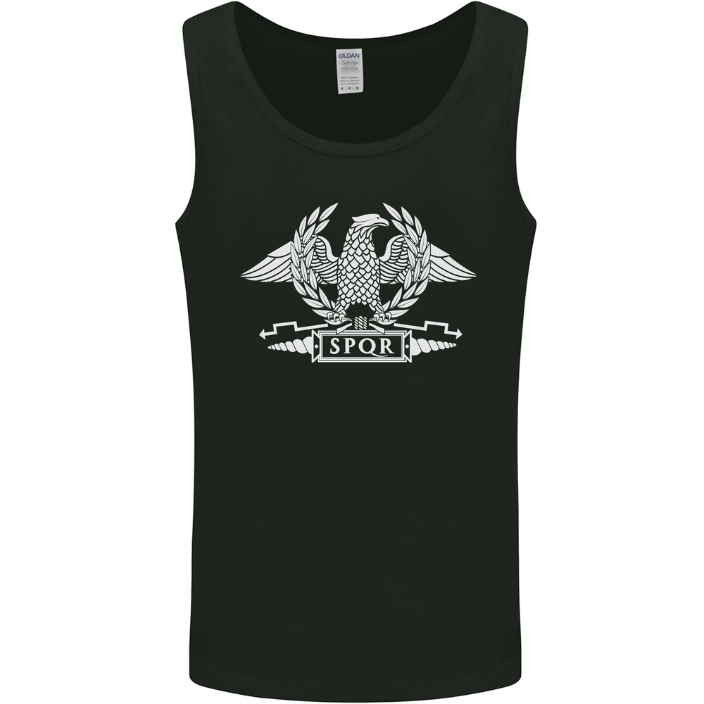 SPQR Eagle Gym Training Bodybuilding Mens Vest Tank Top