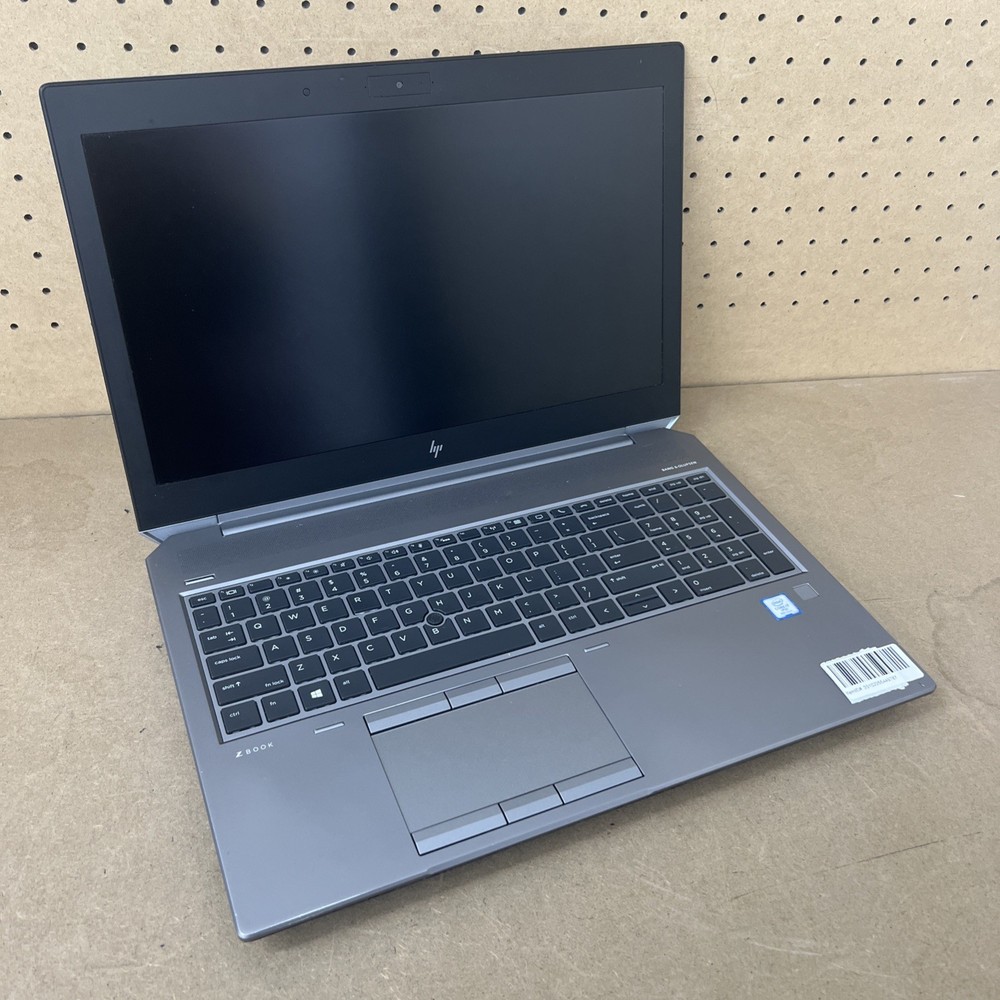 HP ZBook 15 G5 i7-8850H 16GB RAM NO SSD *READ DESC GRADE D*