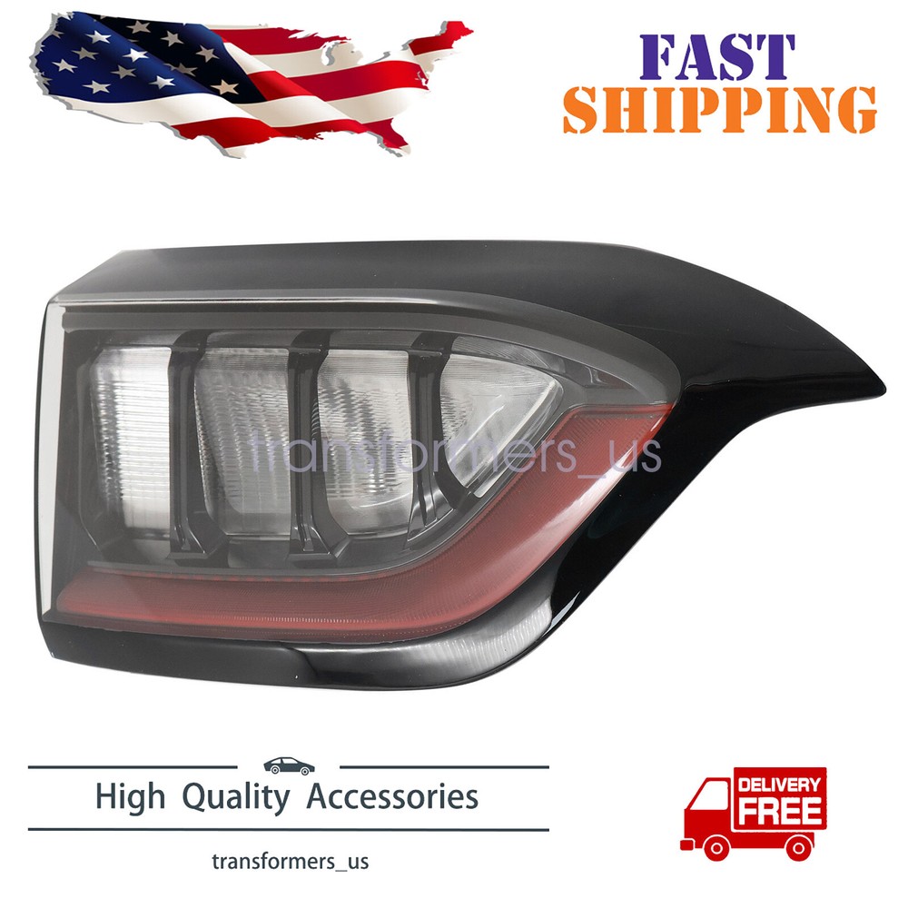 Left Inner Rear LED Tail Light Brake Stop Lamp For Jeep Cherokee 2019 2020 2021