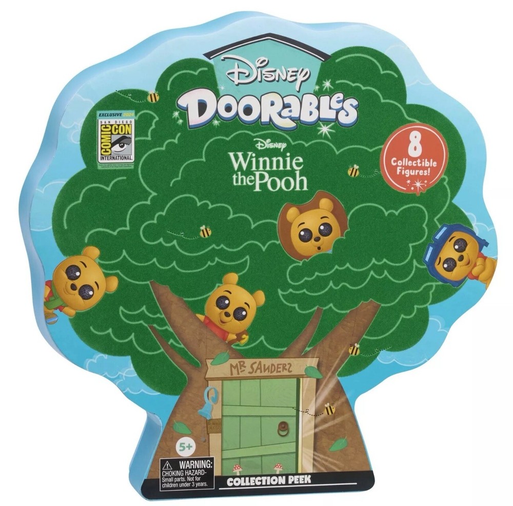 PRESALE 2024 SDCC Exclusive UCC Disney Doorables 8PC Winnie the Pooh IN HAND-image
