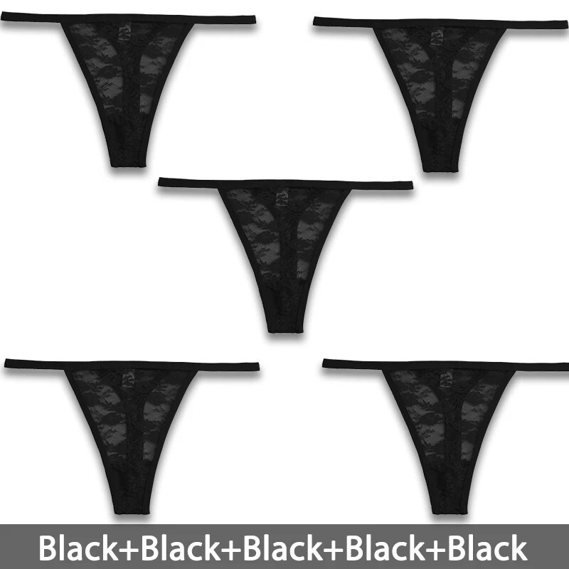 Women Sexy G-String Underwear Lace Panties Lingerie Thong Low Waist Intimates