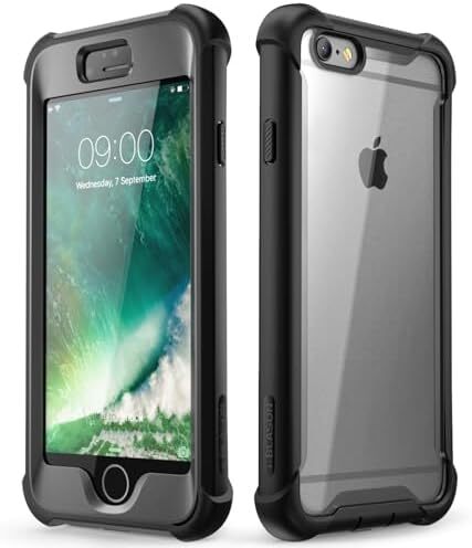 Ares Clear Case for iPhone 6s/ iPhone 6 (4.7 Inch), [Built-in Screen Protector]