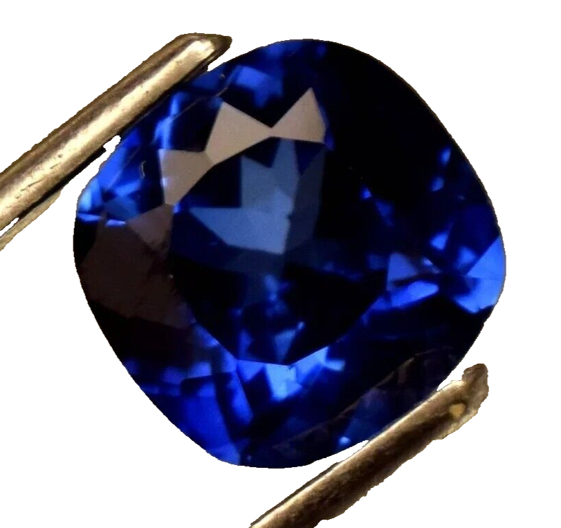 9.5 Ct Natural Kashmir Blue Sapphire Cushion Cut Certified Loose Gemstone  