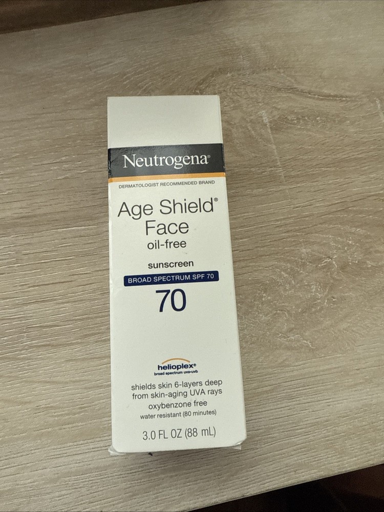 Neutrogena Age Shield Face Lotion SPF 3oz Twin Pack Sunscreen Moisturizer