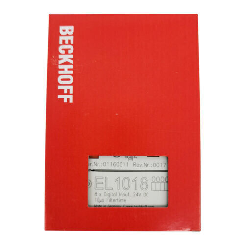 Beckhoff EL1018 PLC Module New One In Box Free Shipping