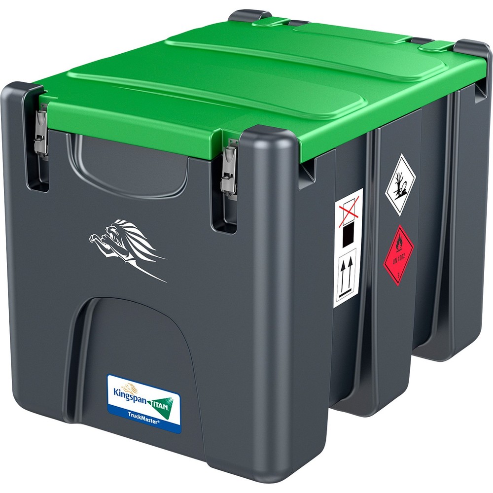 Kingspan TruckMaster Portable Diesel Fuel Storage Tank and Pump Set, High Flow