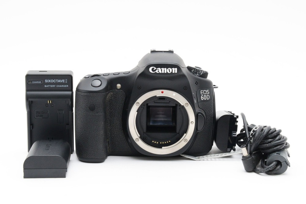Canon EOS 60D 18.0 MP Digital SLR Camera Body [as is] Error display