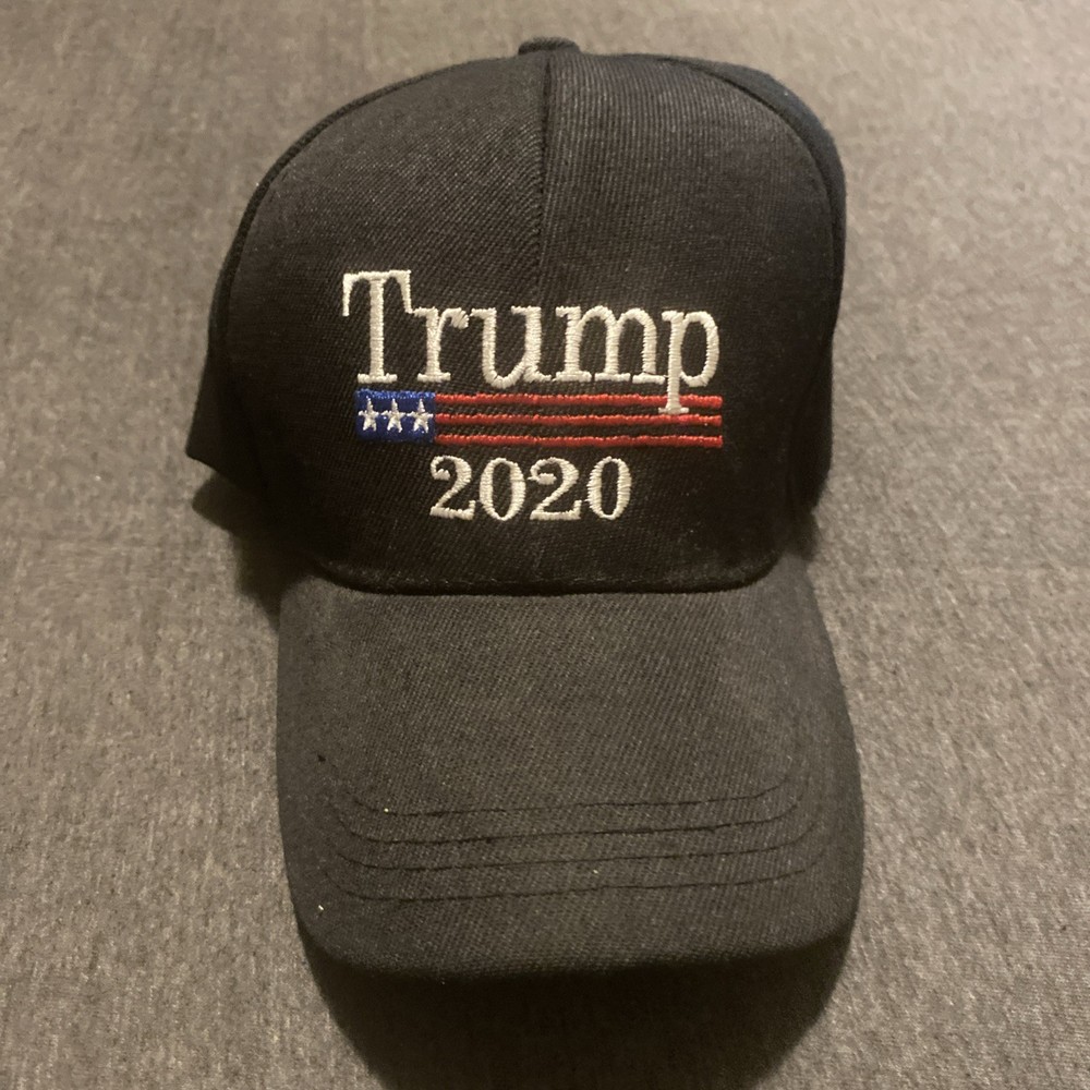 Donald Trump 2020 MAGA Embroidered Hat Keep America Great Black Cap