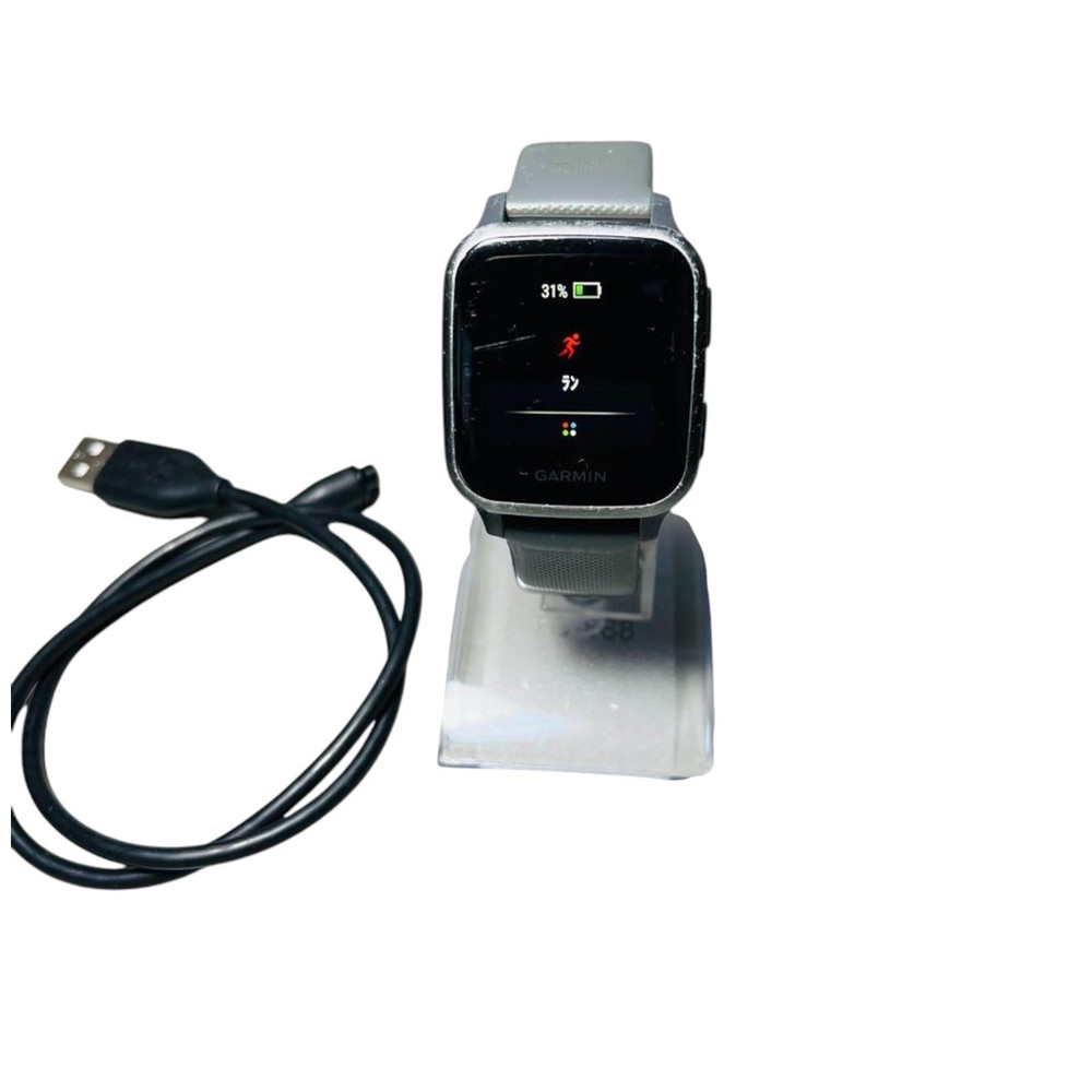 Garmin Venu SQ Gray Smartwatch with Fitness Tracking in Used Condition