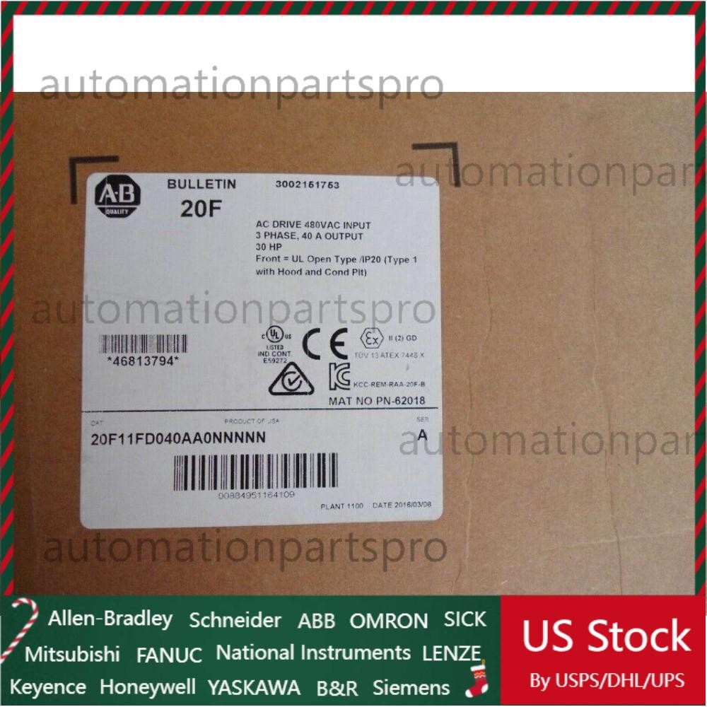 Allen-Bradley 20F11FD040AA0NNNNN AB 20F11FD040AA0NNNNN US Free Tax