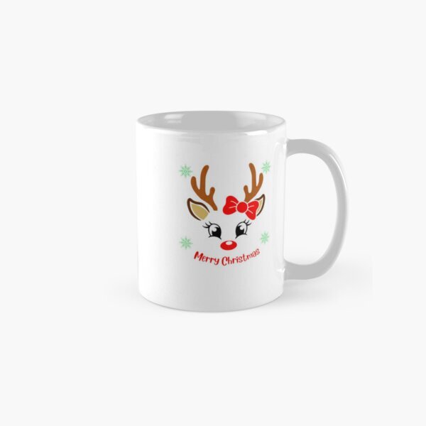 Christmas Reindeer Mug Classic Mug, Gift For Family