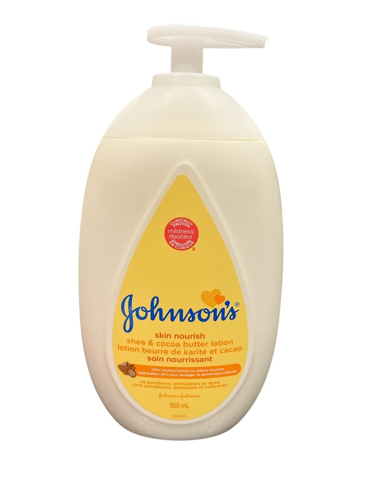 Johnson Skin Nourish Shea Cocoa Butter Lotion 24H Moisture 500ml