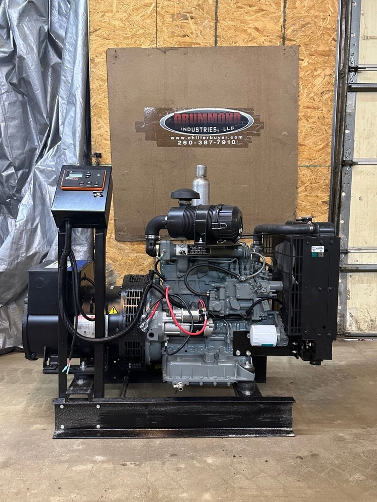 25KW SINGLE PHASE 120/240V SINGLE PHASE KUBOTA DIESEL GENERATOR STAMFORD NO WAIT