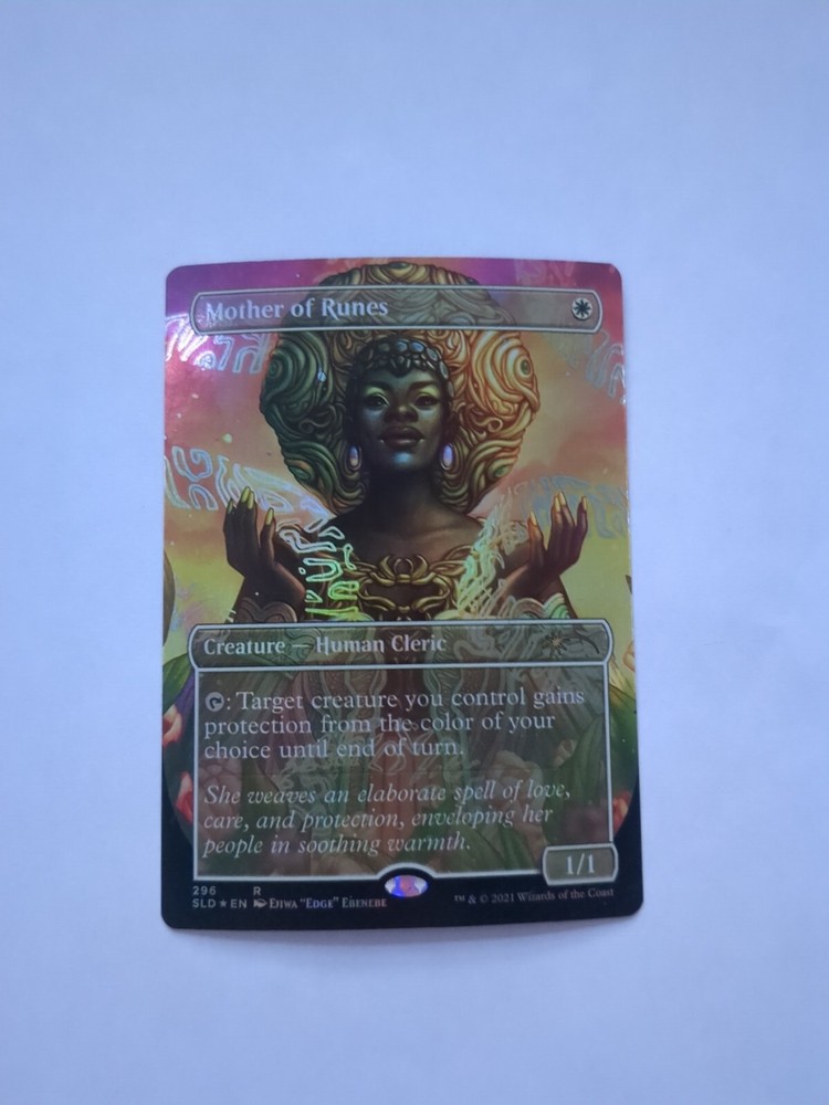 2021 MTG Magic the Gathering Secret Lair Drop #296 Mother of Runes Borderless