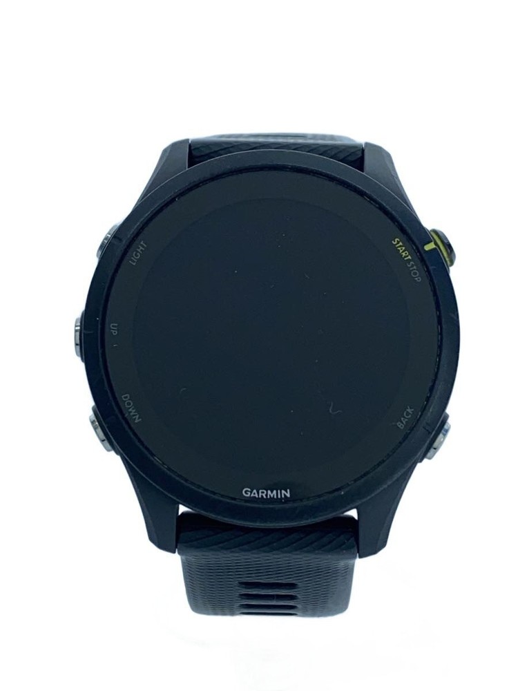 Garmin Forerunner 255 Music Smartwatch Black Rubber Used