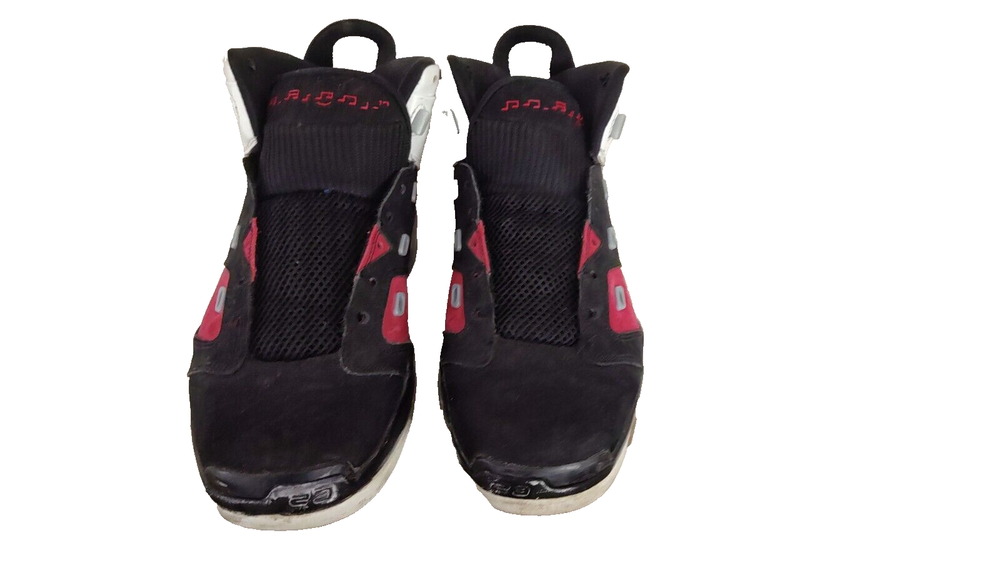 Vintage Retro Y2K Nike Air Jordan US 7 Youth Black White Red