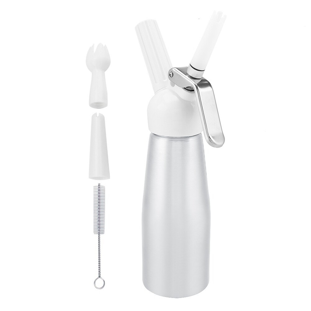 500mL Whipped Cream Dispenser Foamer Portable Cream Whipper for Coffee Desserts