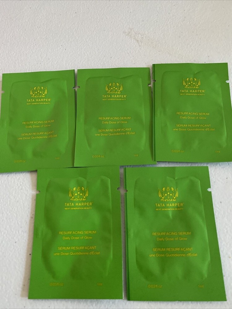 5 Tata Harper Resurfacing Serum Sample Travel 1ml