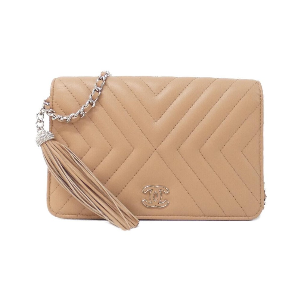 Authentic CHANEL 84444 Chain wallet  #260-007-449-5580