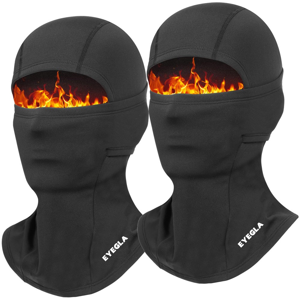 2 Pieces Balaclava Ski Mask for Men Cold Weather,Winter Thermal Face Mask Wom...