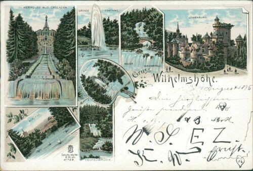 Ansichtskarte Wilhelmshöhe 1896  (Nr.877)