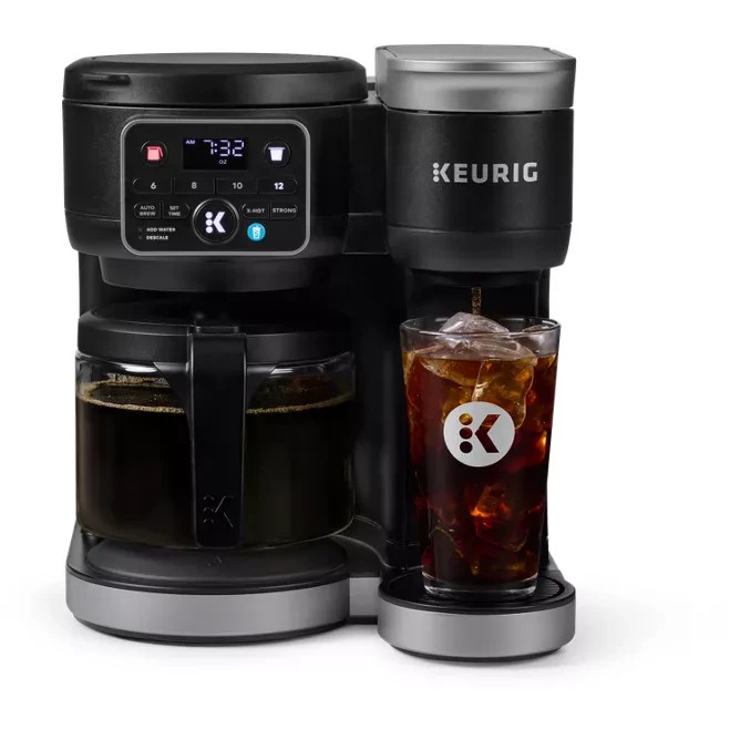K-Duo Gen 2 Hot &Iced Single Serve & Carafe Coffee Maker
