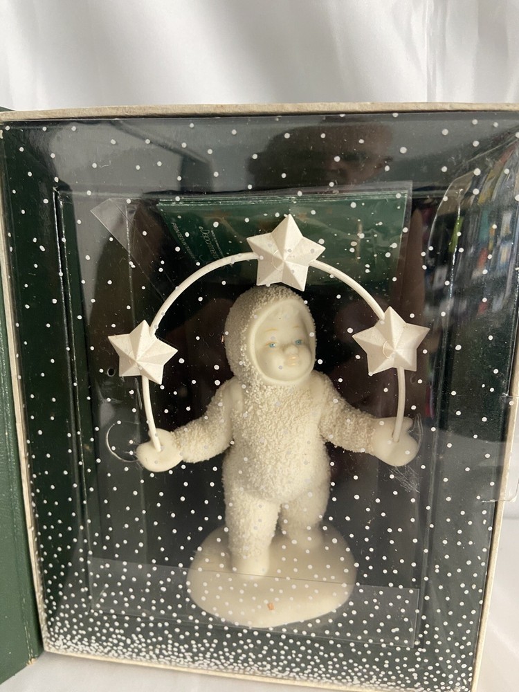 Dept 56 Snow Babies Winter Tales Look What I Can Do Figurine
