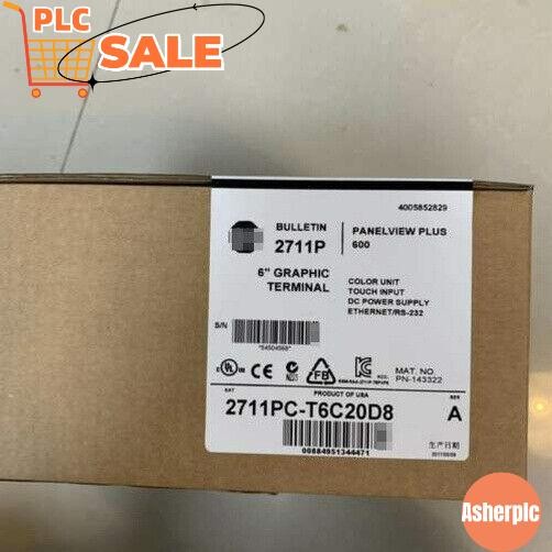 New 2711PC-T6C20D8 AB Panelview Plus Compact600 Touch Free Shipping US Free Tax