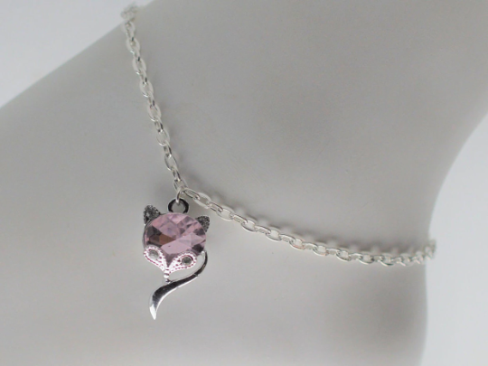 Hot Wife Swinger Anklet for MFM FMF Threesomes in Silver