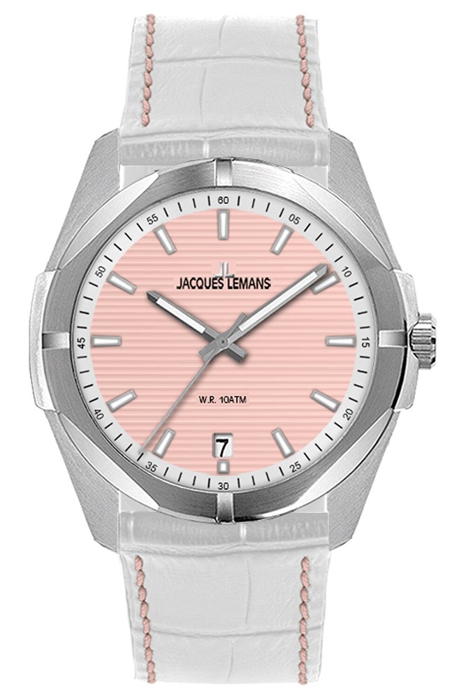 Jacques Lemans Montre Femmes Melbourne 10 BAR Étanche 1-2178G