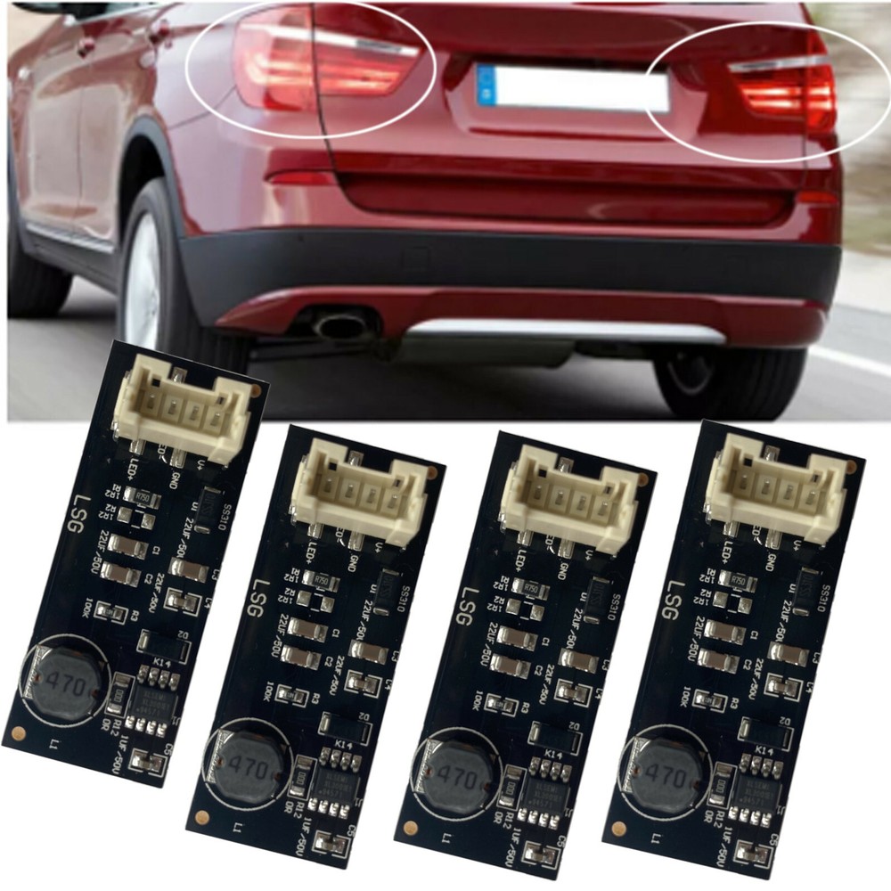 4pcs B003809.2 LED Rear Light Driver Module for BMW X3 F25 Replacement