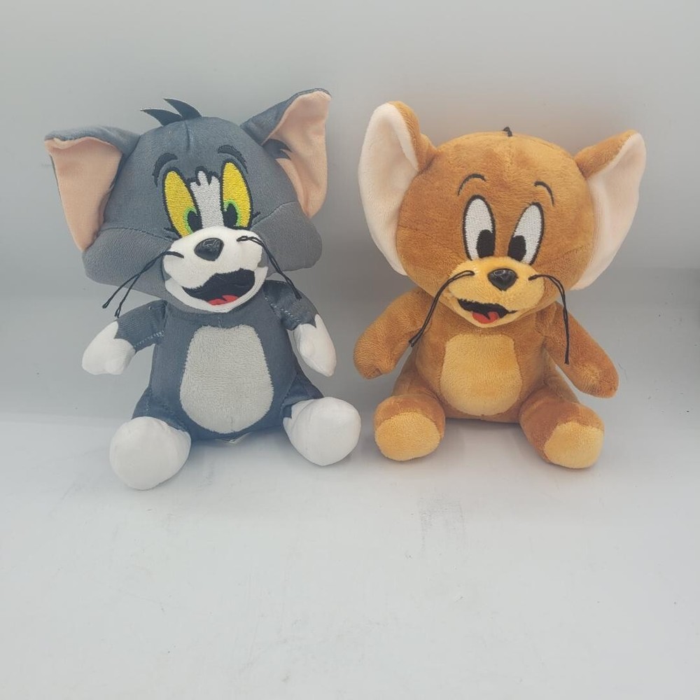 Set of 2 Plush Toys Tom & Jerry 7 inch Collectible