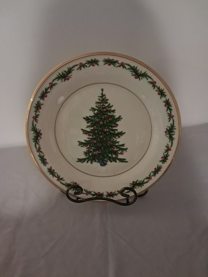 Lennox Limited Edition Christmas Plate 1991 World Christmas Tree Series Germany