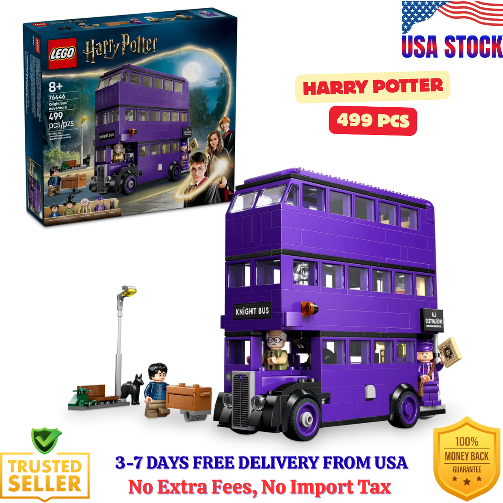 LEGO Harry Potter Knight Bus Adventure - Building Toy for Kids, Boys, and Girls