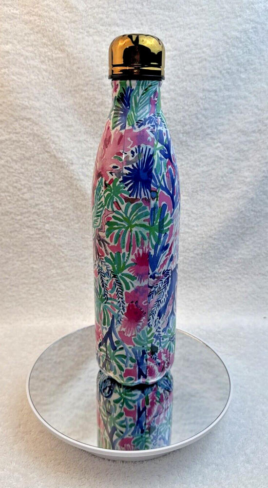 S'well LILLY PULITZER Jet Stream 25 oz Water Bottle! Rare!!!