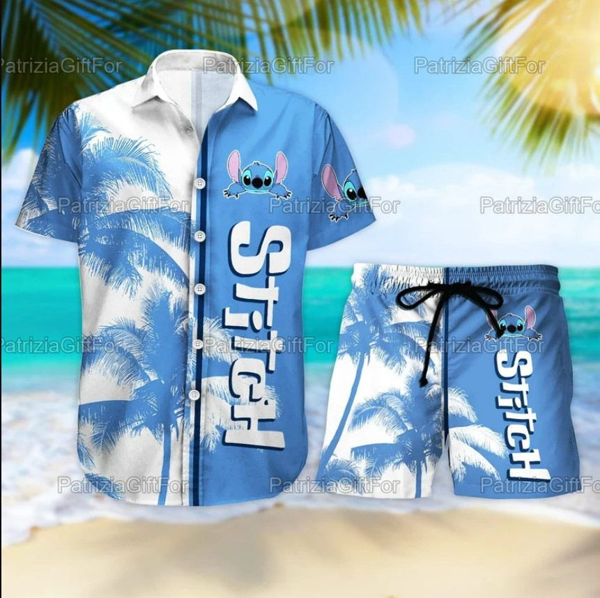 Stitch 3D HAWAII SHIRT All Over Print Best Price Mother Day Gift All Over Print-image