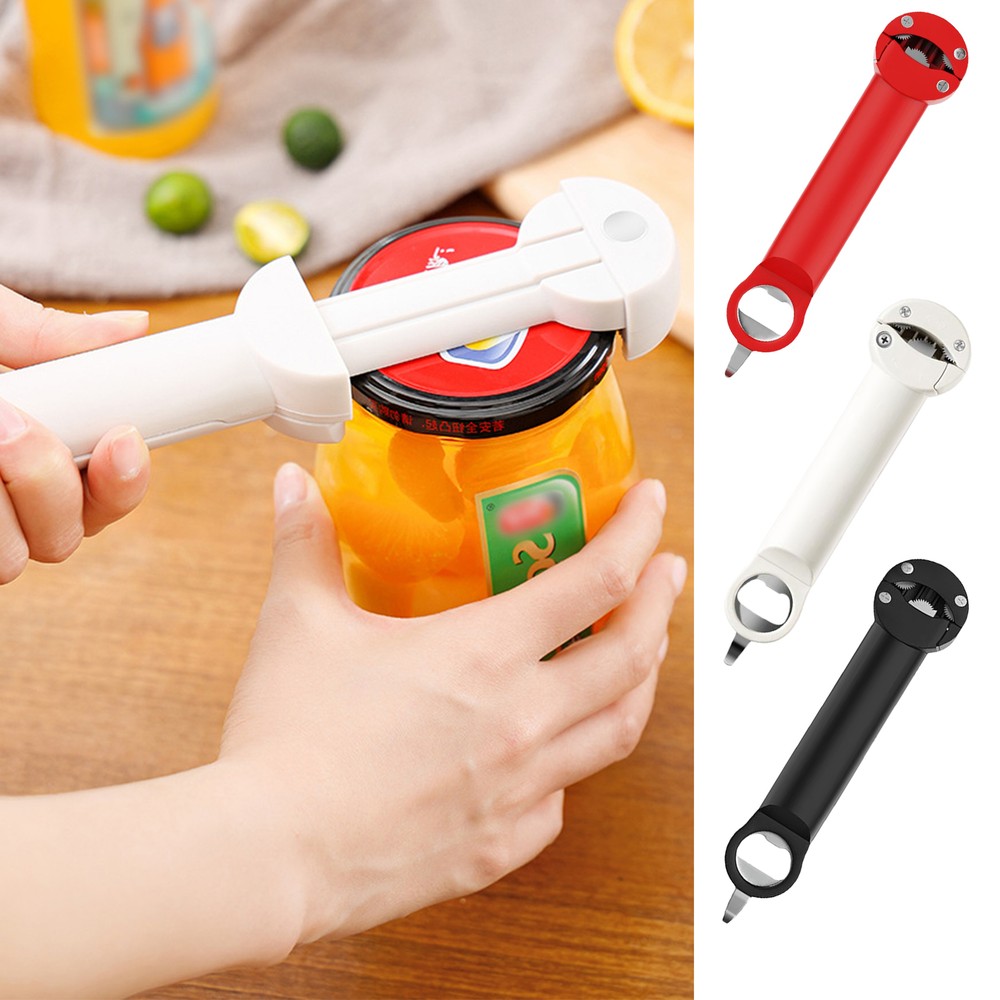 1Pc Multifunctional Retractable Jar Opener Tool Magnetic Bottle Openers