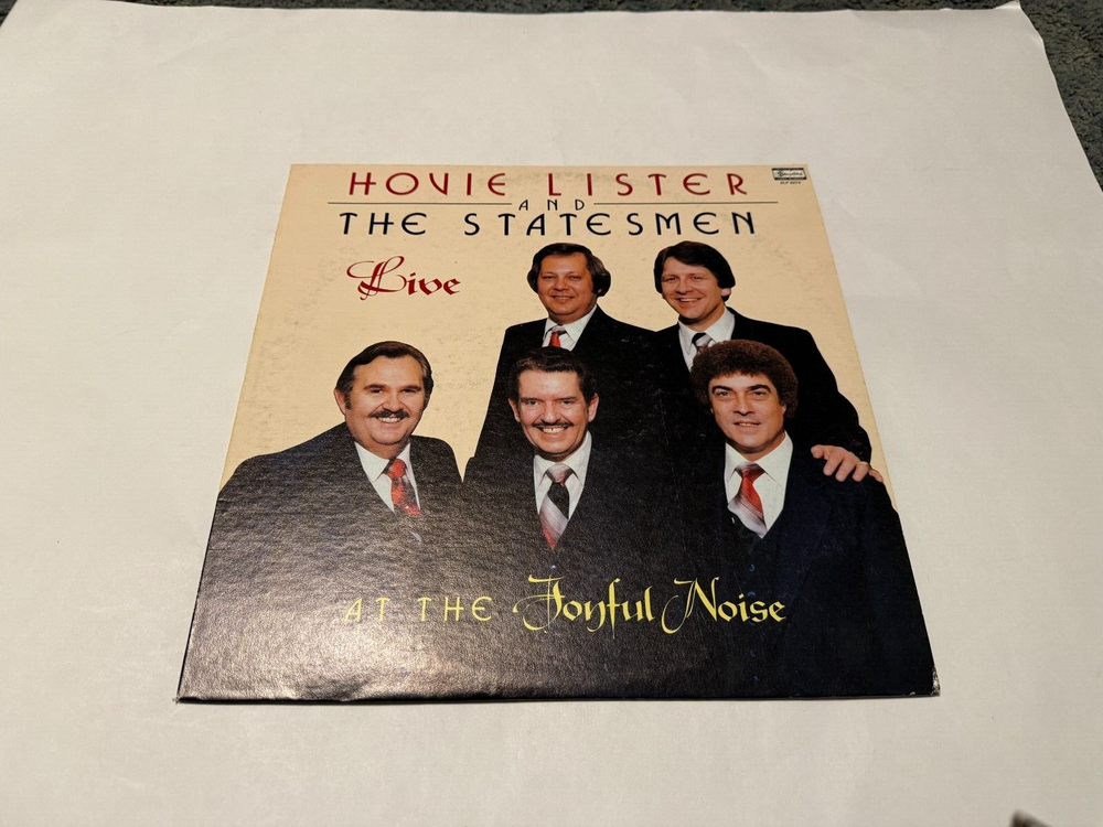 Statesmen Quartet with Hovie Lister LIVE at the Joyful Noise 1982 NM LP