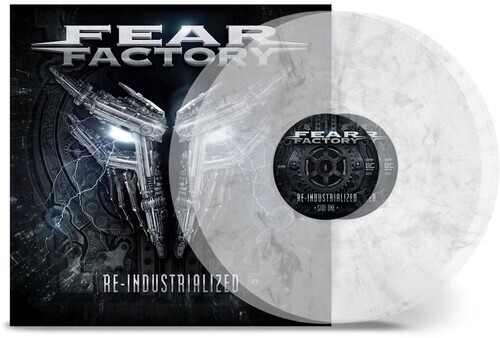 Fear Factory - Re-Industrialized - Clear & Silver Marble [New Vinyl LP] Colored